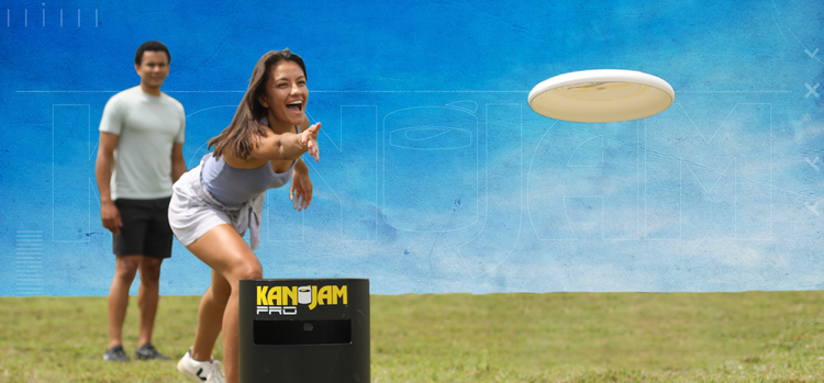 Kan Jam homepage hero outdoor disc game scene